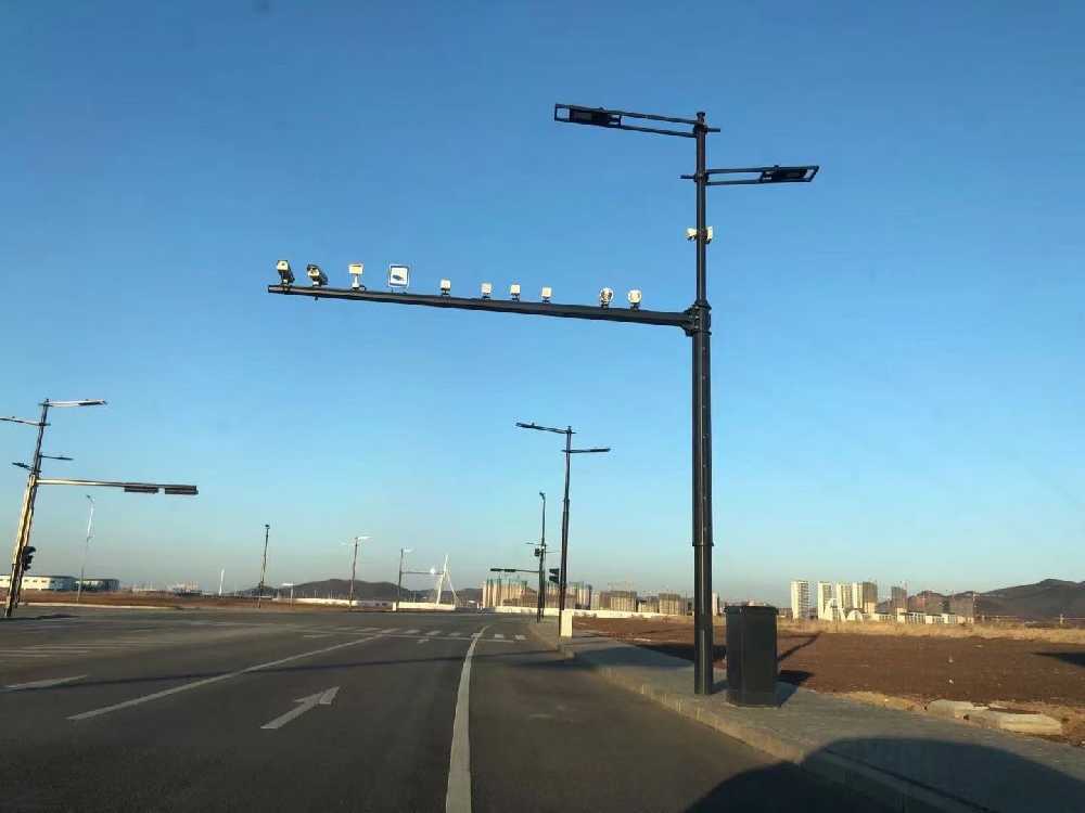 福建黑龙江佳木斯综合路灯杆项目